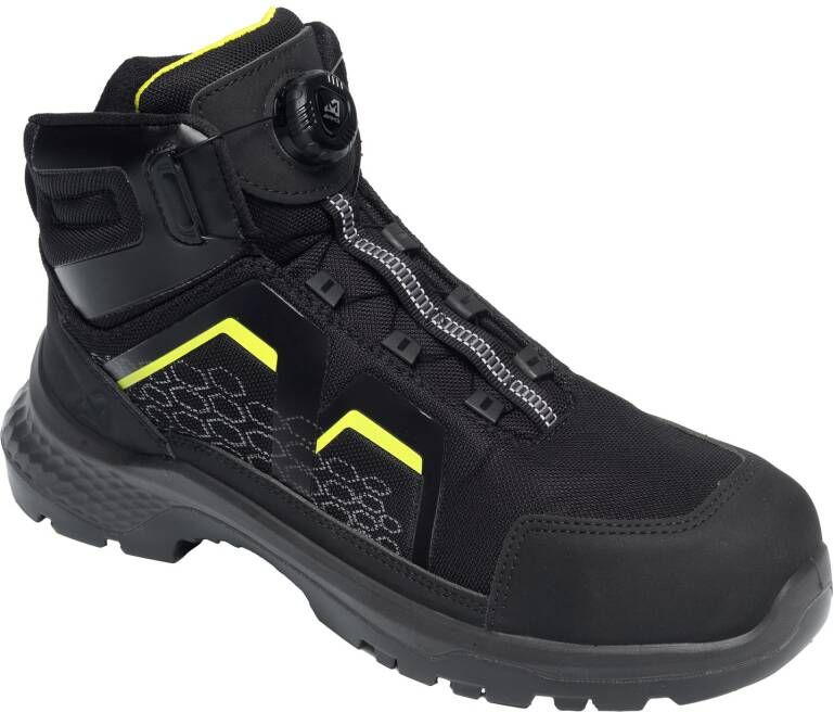 Emma Werkschoen CrossForce Flex High S3S | Zwart | 8715316155901