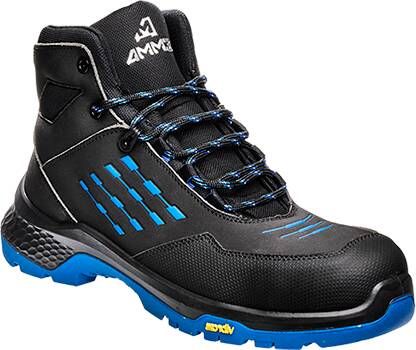 Emma Werkschoen CrossForce XD Hoog S3 | Zwart Blauw | 8715316154935