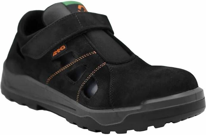 Emma Werkschoen Daytona D Laag S1P Metaalvrij | Zwart Grijs | 8715316147531