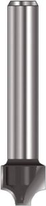 ENT Kwartrondprofielfrees HM R9.5 kolf 8mm 7912768