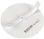 Enzo Blindplaat rond met klemmen wit 9.5cm 4213980 - Thumbnail 1