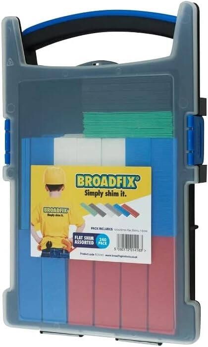 Enzo Boradfix Afstandhouders | 100x28 mm | 1-6 mm Plat | 240 stuks BGB240