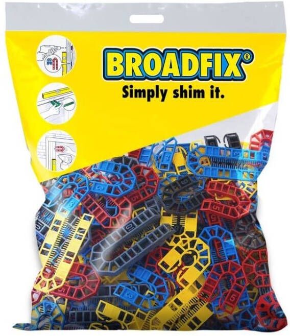 Enzo Boradfix Assortiment U-opvulplaatjes | 200 stuks SMAB