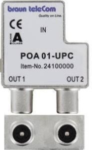 Enzo Braun Telecom Push on IEC splitter POA 1-UPC
