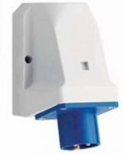Enzo CEE 3P 16A 230V opb wcd blauw met pennen 6315140