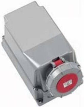 Enzo CEE 5P 63A 400V opbouw wcd rood IP-67 6315184