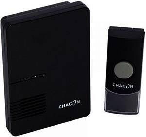 Enzo Chacon Draadloze deurbel 80m zwart 8415060