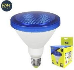 Enzo EDM LED lamp EDM PAR38 E27 15W blauw