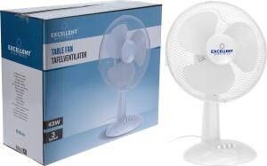 Enzo EDM Tafelventilator 30cm draaiend 35W wit 8652540