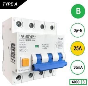 Enzo Aardlekautomaat 25A B kar 30mA 4p SEP 4518135