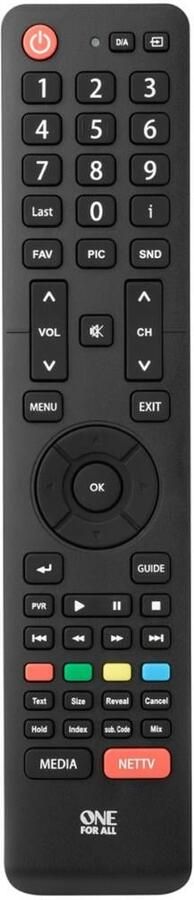 Enzo Afstandsbediening universeel Hisense 9800460