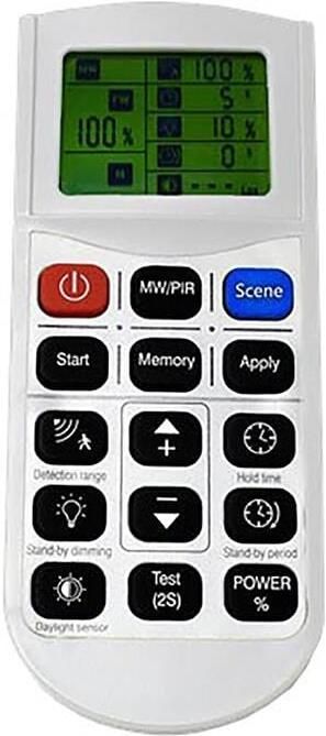 Enzo Afstandsbediening voor instellen sensor UFO Highbay Digitaal 9002598