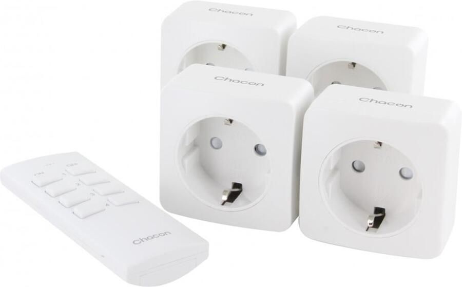 Enzo Basisset draadloos schakelen 4x ontvangers+AB 6950020