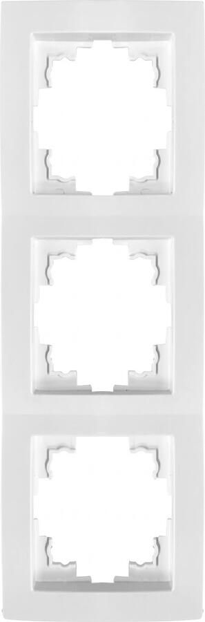Enzo Benson 3 voudig afdekraam wit 4650019