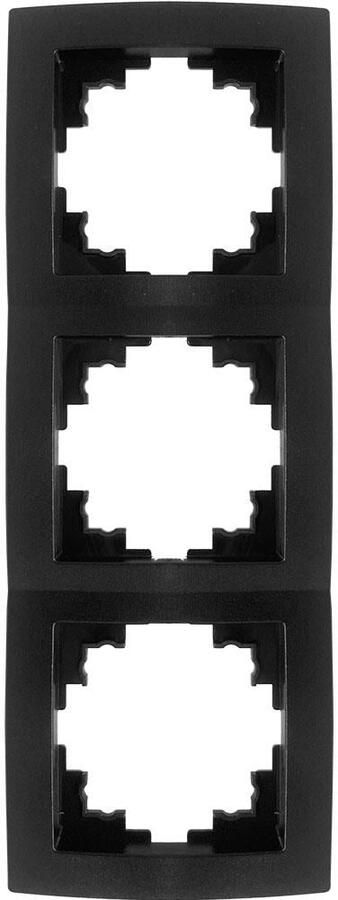 Enzo Benson 3 voudig afdekraam zwart 4650039