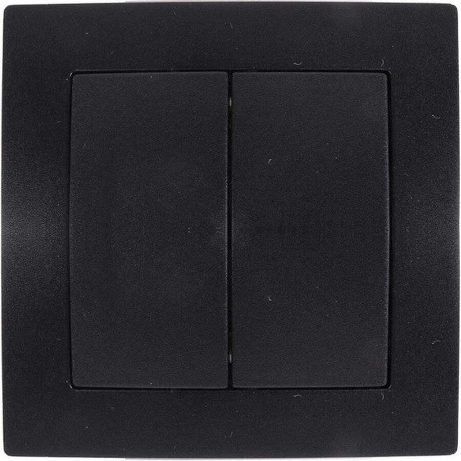 Enzo Benson inbouw schakelaar serie zwart 4650035