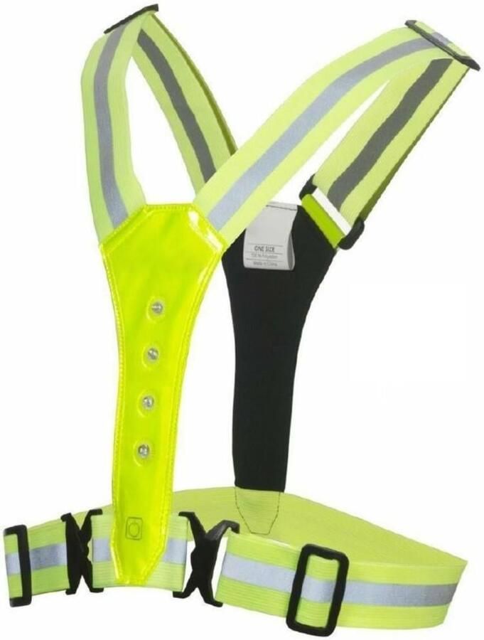 Enzo Benson LED veiligheidsvest reflecterend met led 5700333