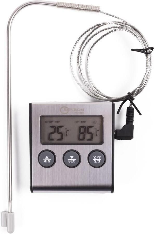 Enzo Benson Thermometer keuken digitaal met timer 8150188