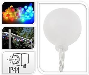 Enzo Bol LED 80 lamps 25mm multicolor feestverlichting 5545200