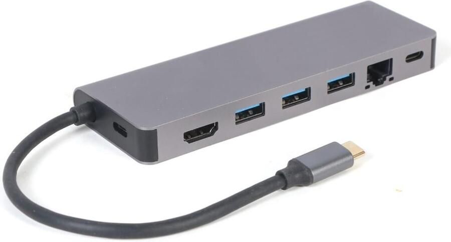 Enzo Cablexpert USB-C 5-in-1 multi adapter USB-C dock 5-voudig 9530505