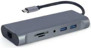Enzo Cablexpert USB-C 7-in-1 multi adapter USB-C dock 7-voudig 9530507