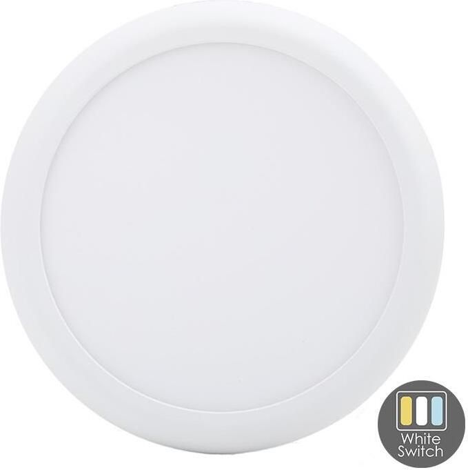 Enzo CCT LED panel downlighter wit 12-18W Tri-White IP44 LED2540
