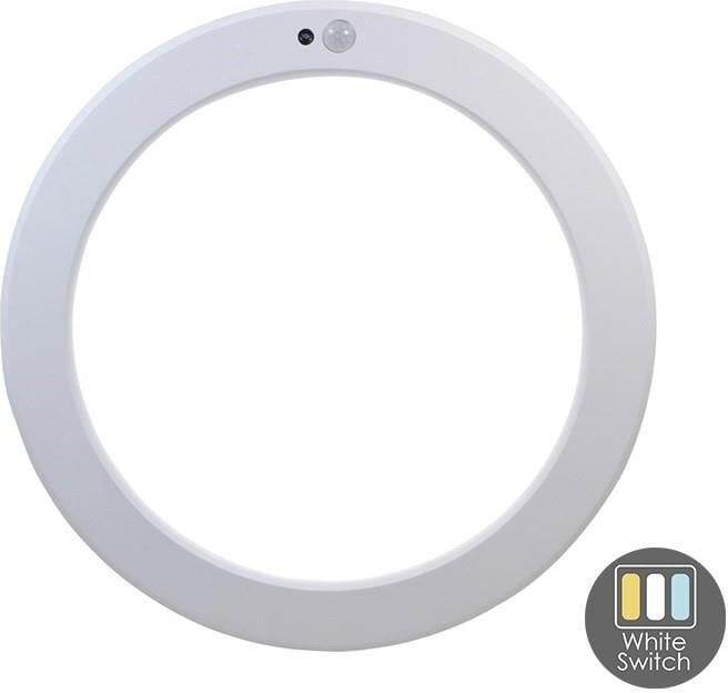 Enzo CCT LED panel downlighter wit 18W Tri-White met sensor dimbaar LED2550