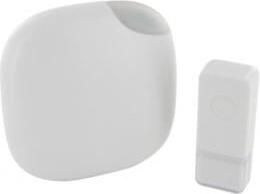 Enzo Chacon Draadloze deurbel set 100m design wit + flits 8415021