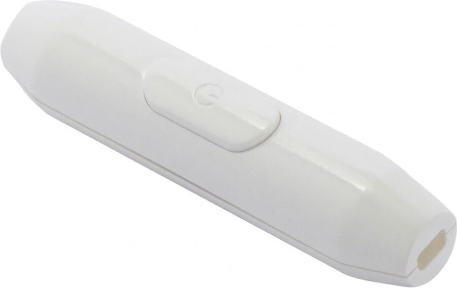 Enzo Chacon Snoerschakelaar rond design wit 2A 7401100