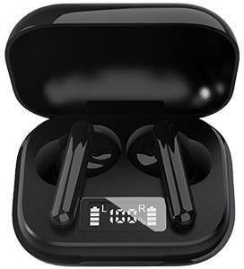 Enzo Denver Bluetooth draadloze earbuds + oplaadcase zwart 7120850