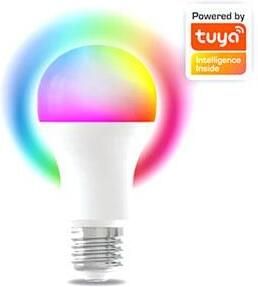 Enzo Denver LED GLS mat RGB E27 9W dimbaar SMART Wi-Fi TUYA LED5030