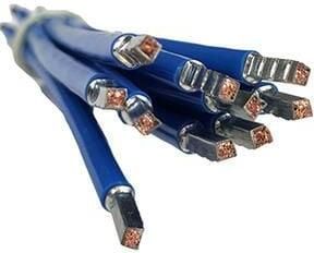 Enzo Draad 6qmm soepel 18 5cm blauw 4000480