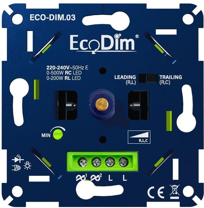 Enzo ECO LED dimmer 0-500W EcoDim universeel 4355405