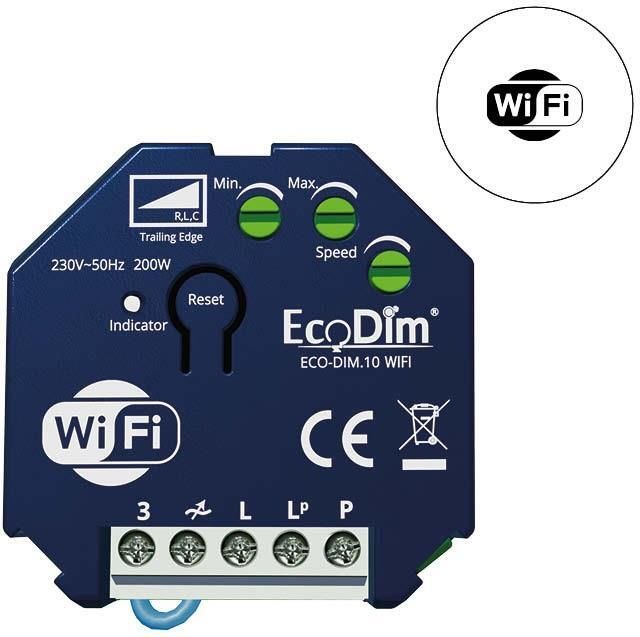 Enzo ECO LED dimmer element 0-200W EcoDim fase afsnijding 4355426