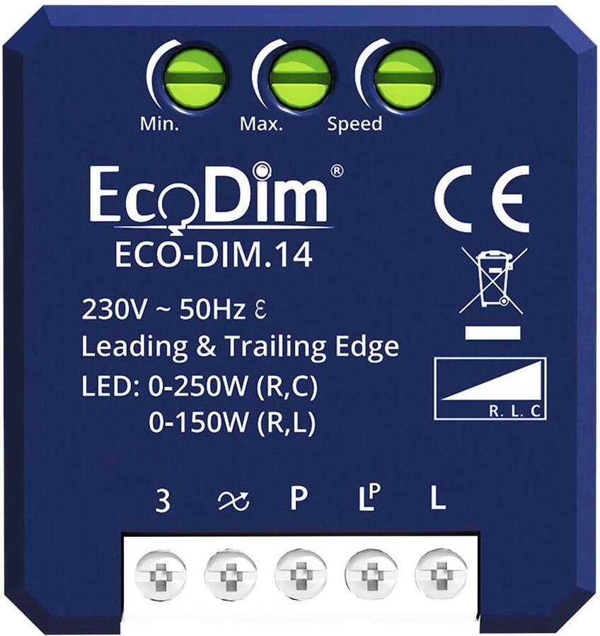 Enzo ECO LED dimmer element 0-250W EcoDim universeel 4355432