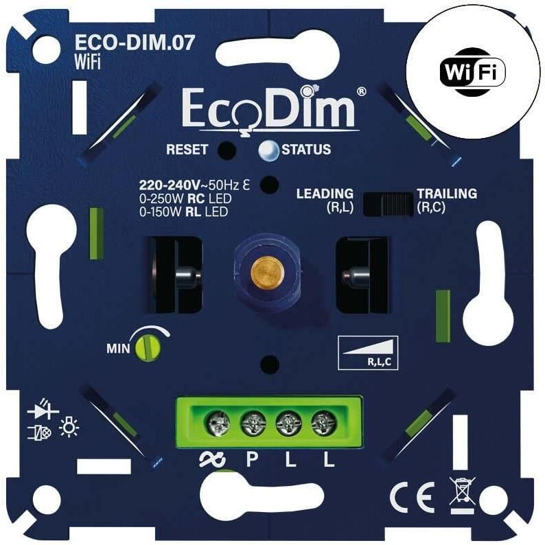 Enzo ECO LED dimmer WiFi 0-250W EcoDim universeel 4355422