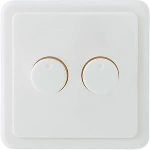 Enzo EcoDim Afdekraam PEHA LW voor DUO LED dimmer 4355420 4355440