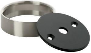 Enzo EcoDim Opbouwrand voor LED meubelspot LED4910 geschuurd staal LED4917