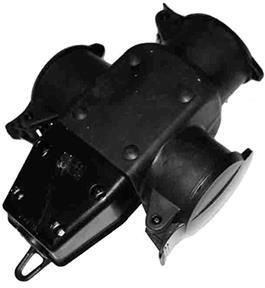 Enzo EDM Drieweg hangkoppeling rubber IP44 6871977