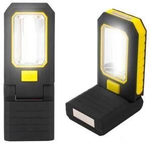 Enzo EDM LED zaklamp met haak+magneet plastic 3xAAA 5710040