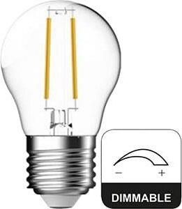Enzo Energetic LED kogel E27 4 2-40W 2700K filament helder dimbaar 2720270