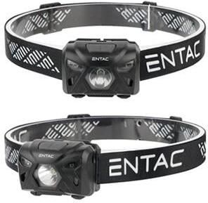 Enzo Entac LED hoofdlamp zoom 5W aluminium zwart oplaadbaar 5700315