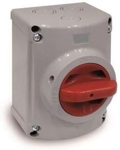 Enzo Famatel Werkschakelaar 2p 40A 131x96x105mm IP65 4010200