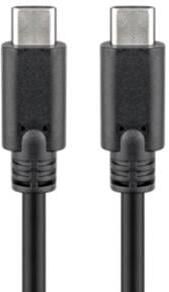 Enzo Goobay USB-C laadkabel 50cm zwart 9550200