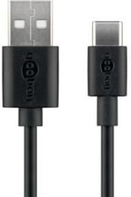 Enzo Goobay USB-C laadkabel 1m zwart 9550300