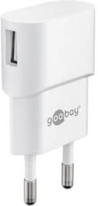 Enzo Goobay USB lader haaks 1A wit 9550110