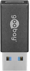 Enzo Goobay USB naar USB-C adapter zwart 9550400