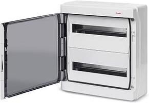 Enzo Groepenkast leeg 2 rij met deur + dinrail IP65 4517692