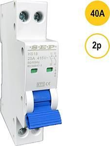 Enzo Hoofdschakelaar 40A 2p SEP 4518060