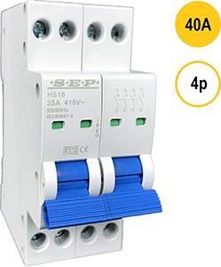 Enzo Hoofdschakelaar 40A 4p SEP 4518065
